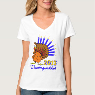 Thanksgivukkah 2013 Menurkey T-Shirt