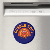 Thanksgivukkah Gobble Tov Turquie Magnet (In Situ (Lave-vaisselle))