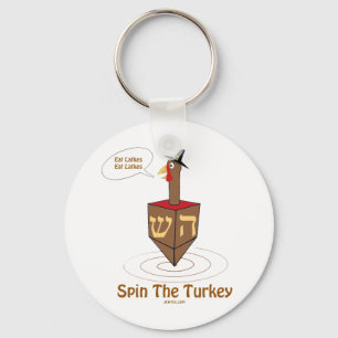 THANKSGIVUKKAH SPREEKT DE TURKIJE HANUKKAH GIFTS SLEUTELHANGER
