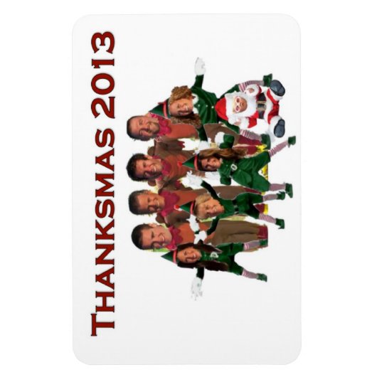 Thanksmas Magnet (Vertical)