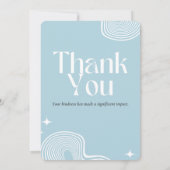 Thankyou-kaarten Kaart (Achterkant)