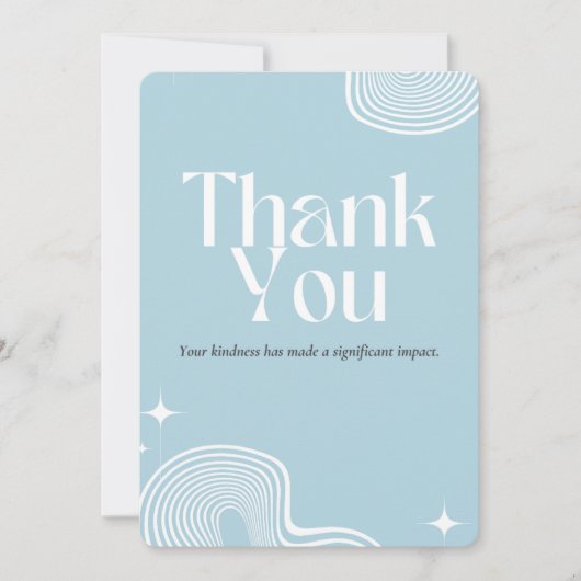 Thankyou-kaarten Kaart (Voorkant)