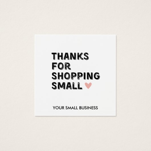 Thankyou | Petites entreprises (Devant)
