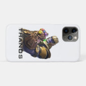 Thanos Marvel iPhone / coque ipad (Dos (Horizontal))