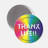 ThanX Life - aimant (Recto/Verso)