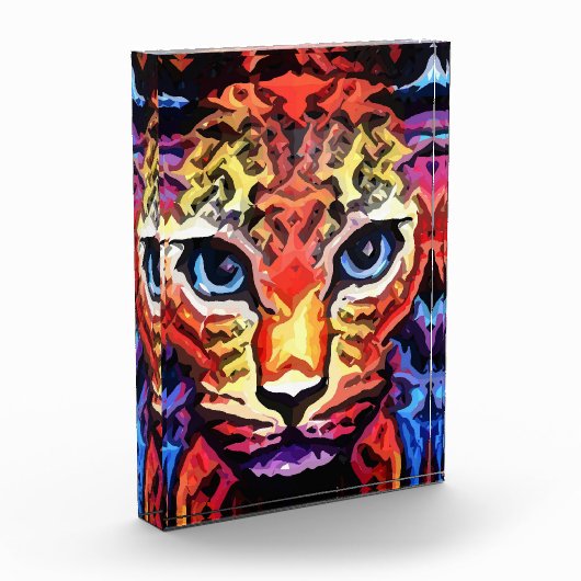 That Colorful Leopard Look  Fotoblokken (Links)