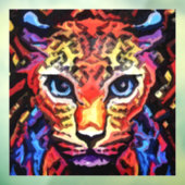 That Colorful Leopard Look Raamsticker (Vel 3)