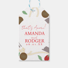 That’s Amore Italian Pasta Wedding Cadeaulabel