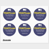 THATCamp sticker met afbeelding (Vel)
