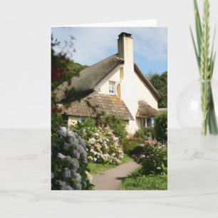 Thatched Cottage, Selworthy, Exmoor, Somerset, Ver Kaart