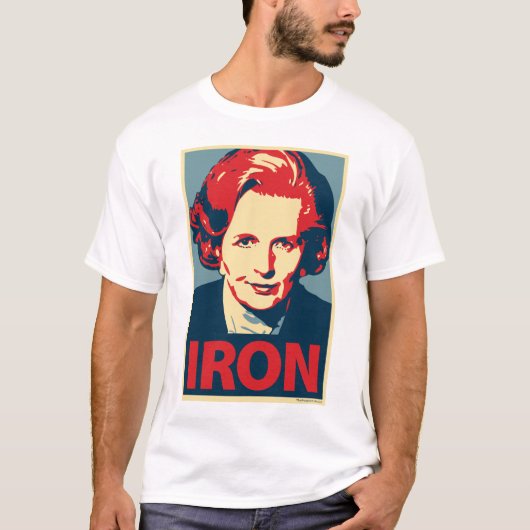 Thatcher de Iron Lady T-shirt (Voorkant)
