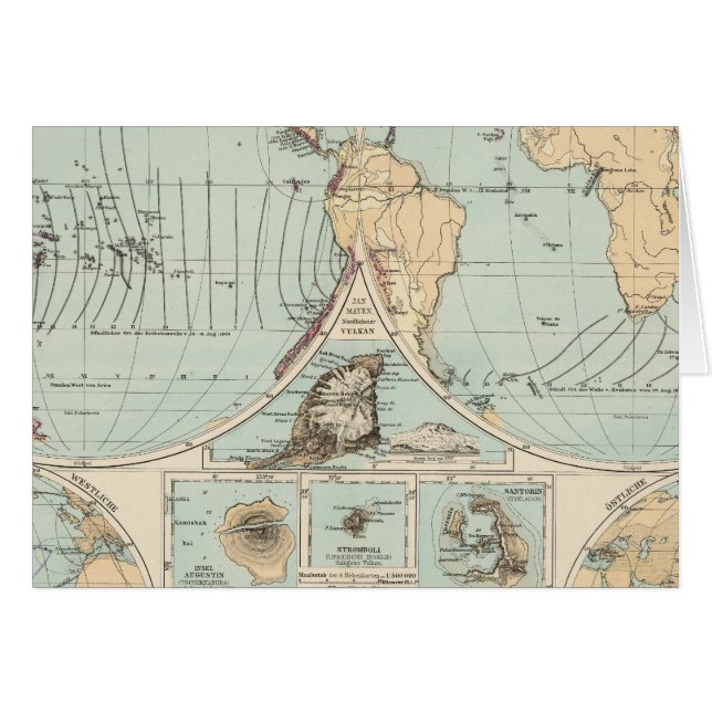 Thatigkeit des Erdinnern Atlas Map (Voorkant Horizontaal)