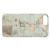 Thatigkeit des Erdinnern Atlas Map Case-Mate iPhone Case (Achterkant (Horizontaal))