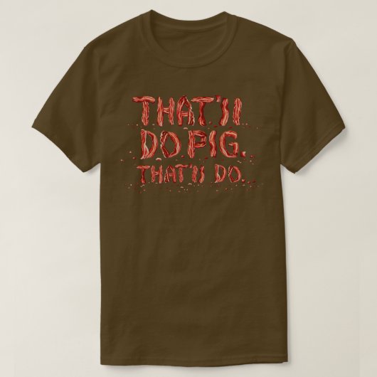 Thatll doen varken 1 t-shirt (Design voorkant)