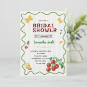 That's Amore Bridal Shower invitation (Debout devant)