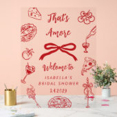 Thats Amore Italian Bridal Shower Welcome (Mariage)