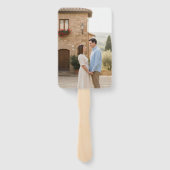 That's Amore Italian Food CUSTOM PHOTO Wedding Handwaaier (Achterkant)