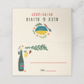 That's Amore Italian Food CUSTOM Wedding  (Buitenkant ongevouwen)