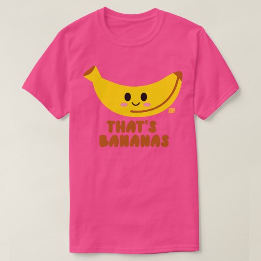 THATS BANANAS T-SHIRT (Design voorkant)
