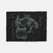 That's It You're Going In The Soup Funny Frog Meme Fleece Deken (Voorkant (Horizontaal))