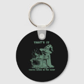 That's It, You're Going In The Soup, Funny Wizard  Sleutelhanger (Voorkant)