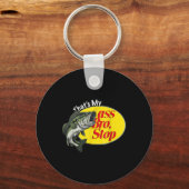  Thats My Bro Stop Funny Gevist Sleutelhanger (Voorkant)