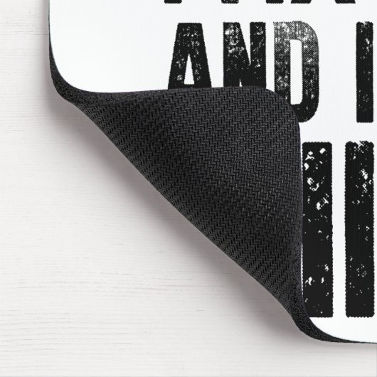 That's What I Do I Fix Stuff Funny Mechanic Muismat (Hoek)