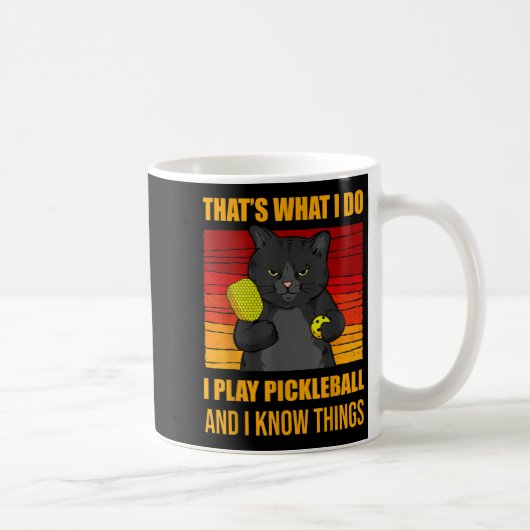 That's What I Do-i Play Ckleball And I Know Things Koffiemok (Rechts)