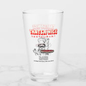 Thatsa' Mooi restaurant, eiken gazon, Illinois Glas (Achterkant)