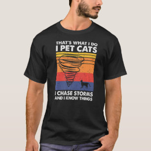 Thatu2019s Wat ik doe ik eet katten die Stormen ka T-shirt