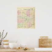 Thayer County, Nebraska Poster (Keuken)