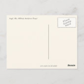 Thayer’s Angel- Briefkaart (Achterkant)