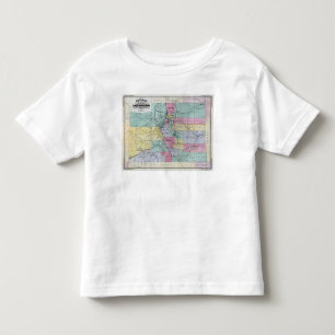 Thayer's Kaart van Colorado Kinder Shirts