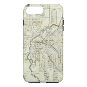 Thayer's Map of Denver Colorado iPhone 8 Plus / 7 Plus Hoesje