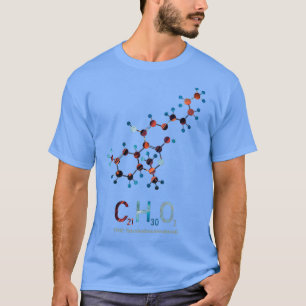 THC Molecule Chemistry T-shirt