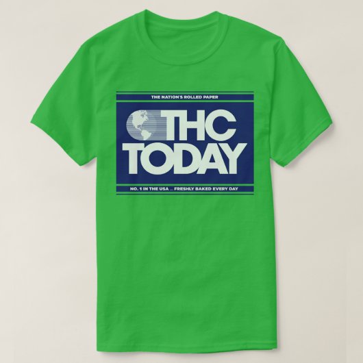 THC VANDAAG T-SHIRT (Design voorkant)