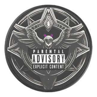 THCEOs door thaddeus & crimson, Adam Moyer Hockey Puck