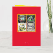 #The3Scarecrows Carte de Pâques colorée (Dos)