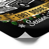 The 1967 Dodge Dart Clic Holiday Cheer Apparel Poster (Hoek)