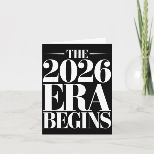 The 2026 Era Begins Future Mindset Forward Revolut Kaart (Voorkant)