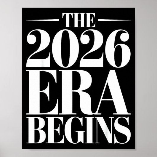 The 2026 Era Begins Future Mindset Forward Revolut Poster (Voorkant)