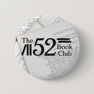The 52 Book Club Ronde Button 5,7 Cm