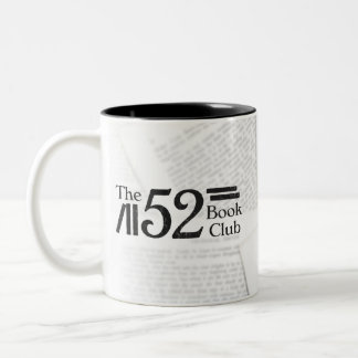 The 52 Book Club Tweekleurige Koffiemok