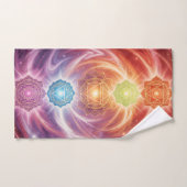 The 7 Chakras´10 (Serviette à main)