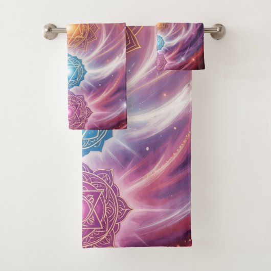 The 7 Chakras´10 Bad Handdoek (Insitu)