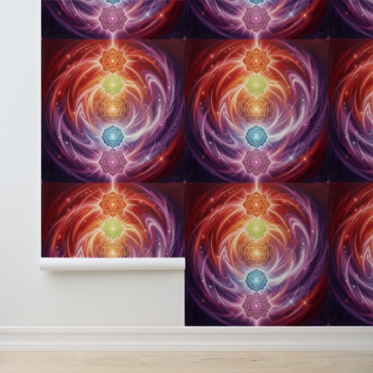 The 7 Chakras´10 Behang (Applicatie)