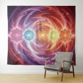 The 7 Chakras´10 Wandkleed (In Situ (horizontaal))