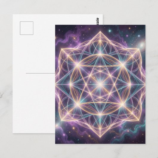 The 7 Chakras´11 Briefkaart (Voorkant / Achterkant)