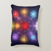 The 7 Chakras´3 Accent Kussen (Achterkant (Verticaal))