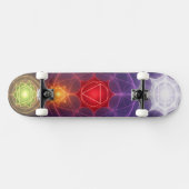 The 7 Chakras´3 Skateboard (Horizontaal)